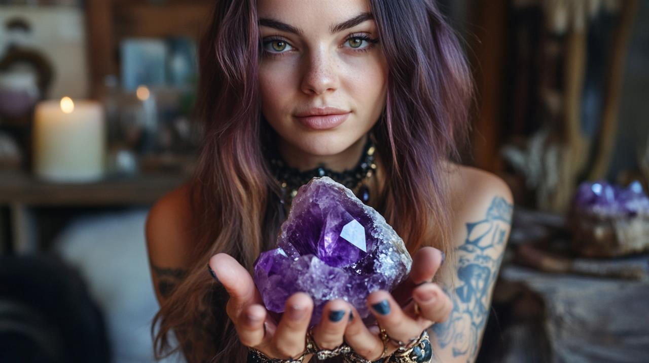 Ametyst sten - en guide til dens betydning og brug