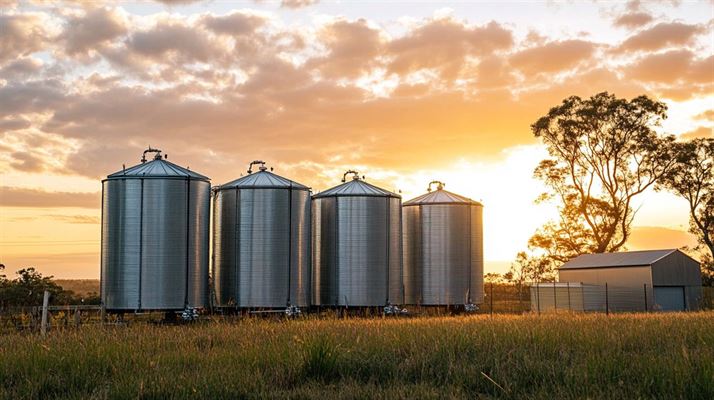 Effektiv opbevaring med vandtanke