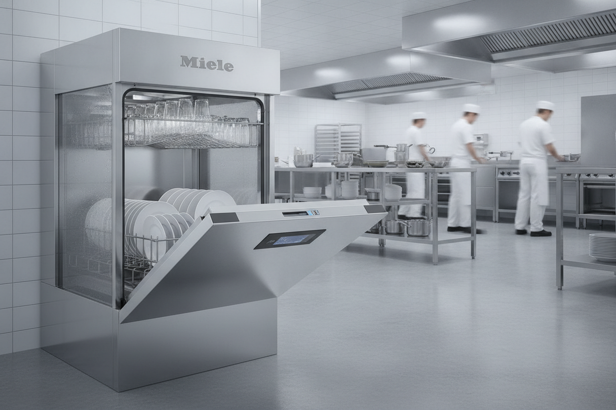 Miele industriopvaskemaskine: Effektivitet og kvalitet til dit erhverv